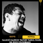 Falleció Mauricio “Batori” Pardo, figura del rock colombiano 