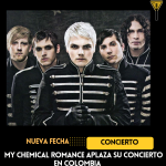 My Chemical Romance aplaza su concierto en Colombia 