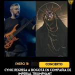 Cynic regresa a Bogotá en compañía de Imperial Triumphant