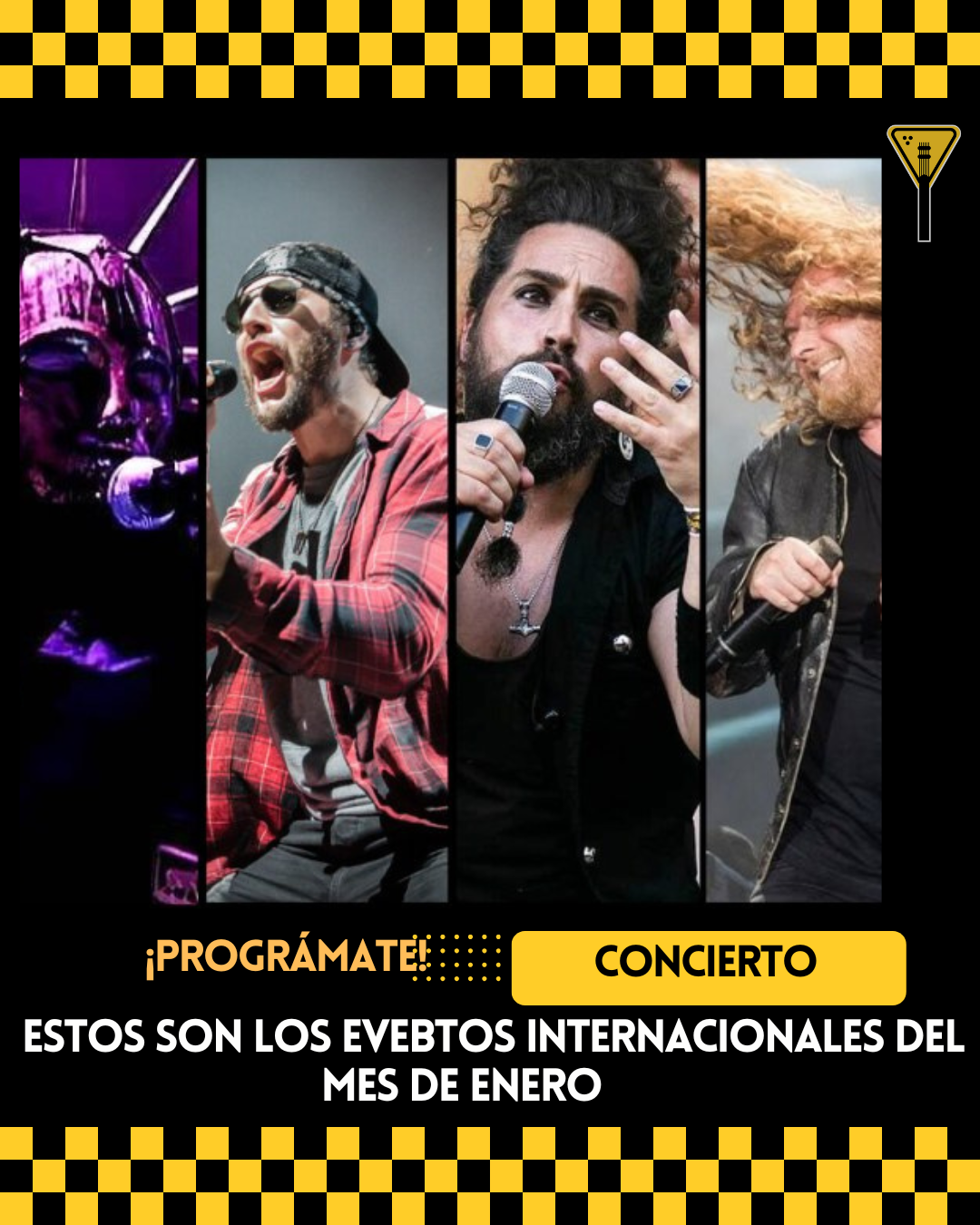 Estos son los conciertos internacionales del mes de enero