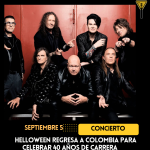 Helloween regresa a Colombia para celebrar 40 años de carrera 