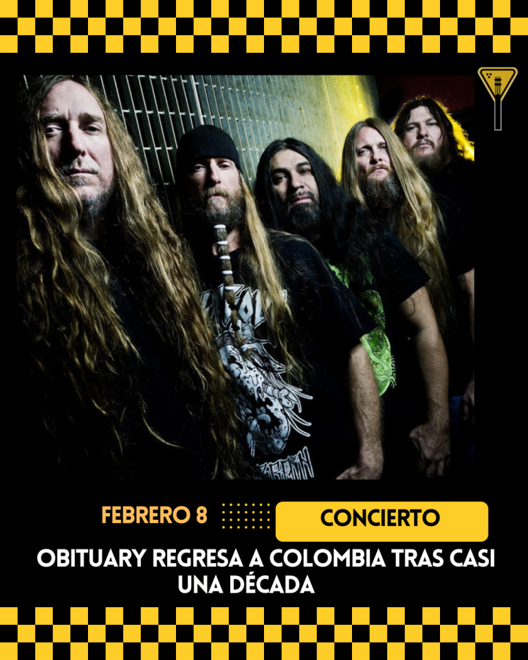 Obituary regresa a Colombia tras casi una década