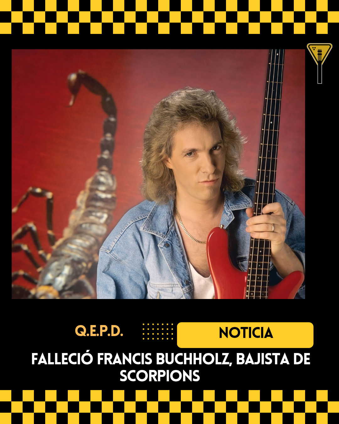 Falleció Francis Buchholz, bajista de&hellip;