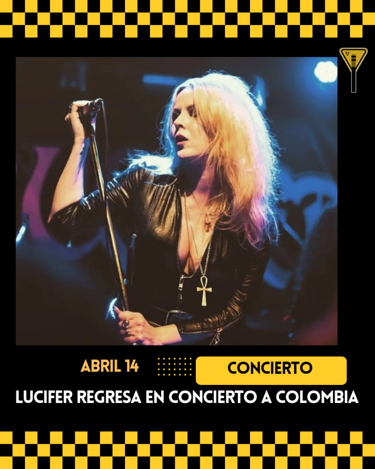 Lucifer regresa en concierto a Colombia 