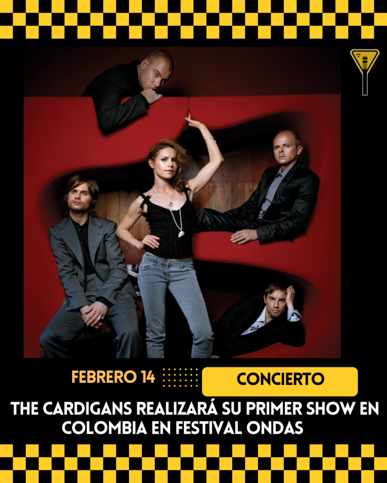 The Cardigans realizará su primer show en Colombia en Festival Ondas