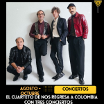 El Cuarteto de Nos regresa a Colombia en 2026 con tres conciertos 