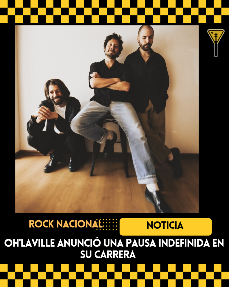 Oh’laville anunció una pausa indefinida en su carrera