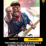 Tom Morello llega con su banda a icónico teatro de Bogotá 