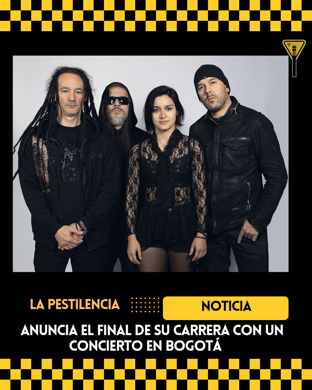 La Pestilencia anuncia el final de su carrera con un show en Bogotá 