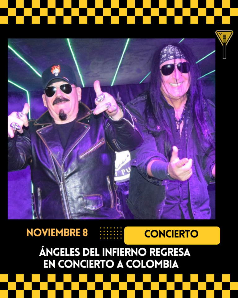 Ángeles del Infierno regresa en concierto a Colombia 