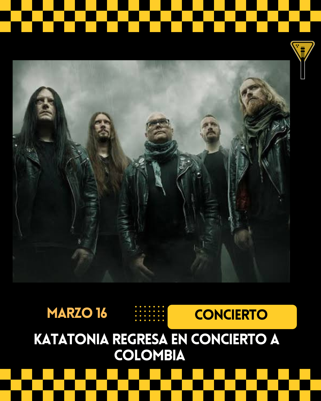 Katatonia regresa en concierto a Colombia 