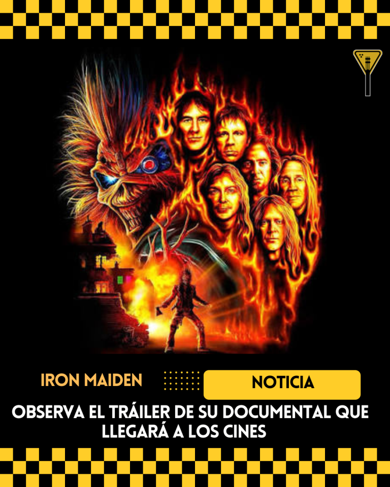 Iron Maiden: Observa el tráiler del documental que llegará a cines 
