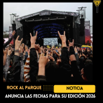 Rock al Parque anuncia fechas para su edición 2026 