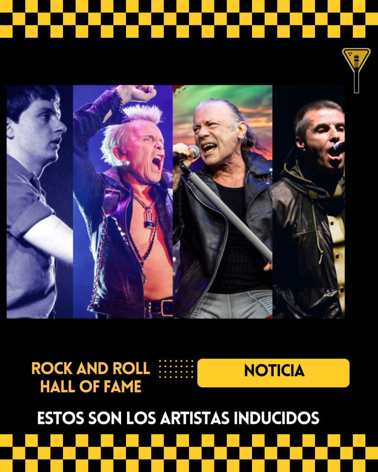 Estos son los artistas que entrarán al Salón de la Fama del Rock 