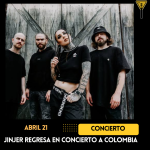 Jinjer regresa en concierto a Colombia