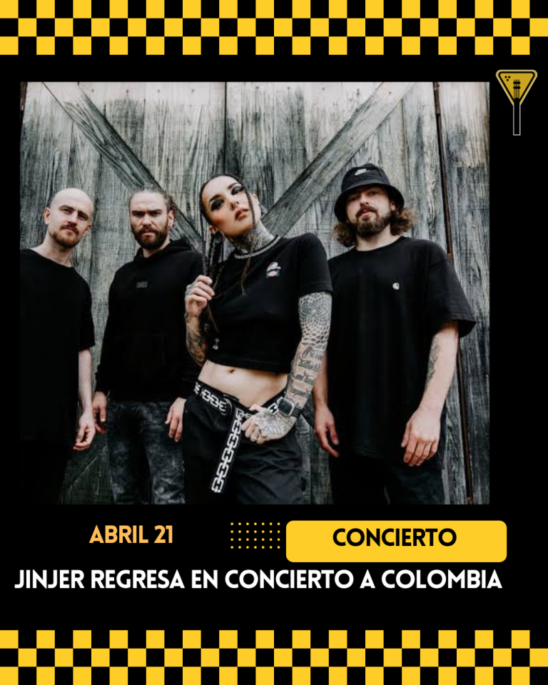 Jinjer regresa en concierto a Colombia
