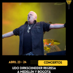 Udo Dirkschneider regresa a Medellín y Bogotá 