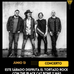 Este sábado disfruta el Tortazo Rock con The Black Cat Bone y más