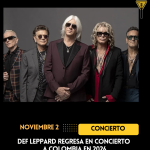 Def Leppard regresa en concierto a Colombia en 2026