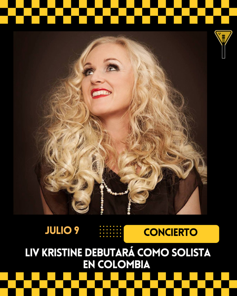 Liv Kristine debutará como solista en Colombia