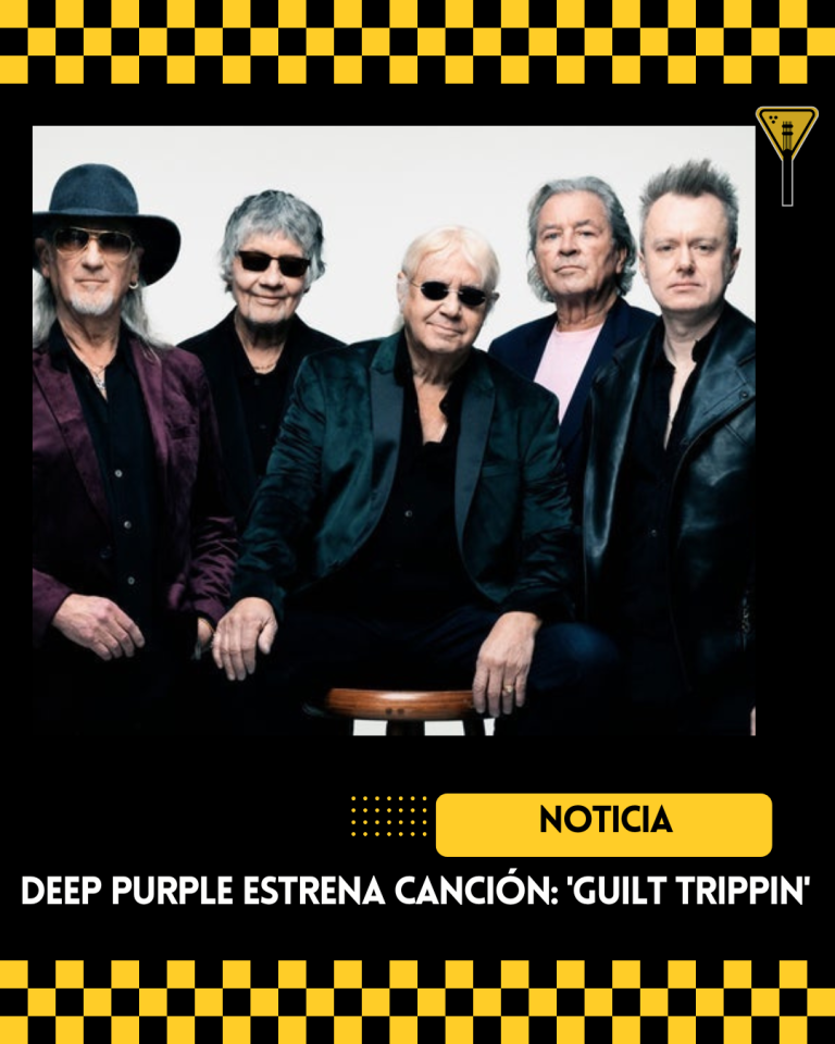 Deep Purple estrena canción: ‘Guilt Trippin’