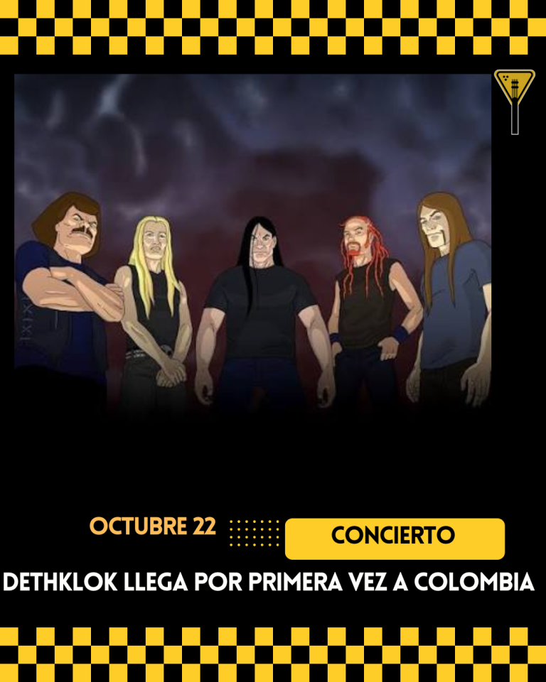 Dethklok llega por primera vez en concierto a Colombia 