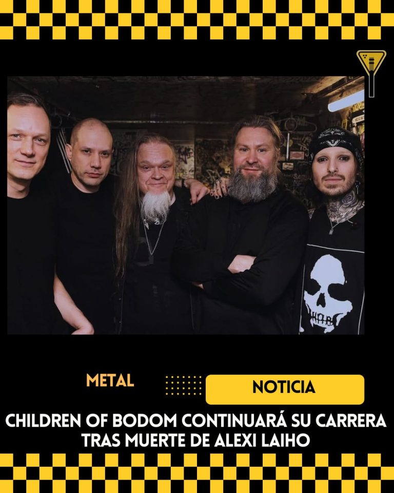 Children of Bodom continuará su carrera tras muerte de Alexi Laiho 