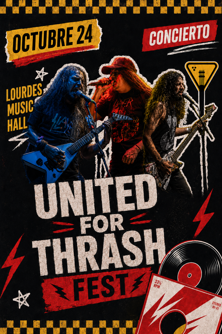 Llega el United For Thrash Fest con Violator, Tungsteno y más 