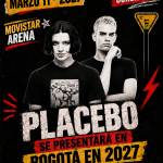 Placebo se presentará en Bogotá en 2027