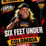 Six Feet Under regresa en vivo a Colombia 